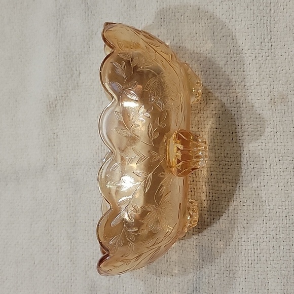 Jeanette glass Footed candy dish - Picture 2 of 6